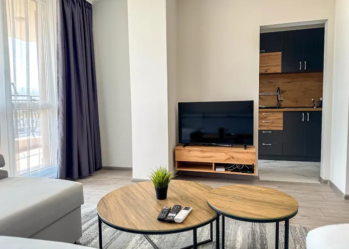 شقة 1br With Panoramic View Balcony And Designated Parking Space